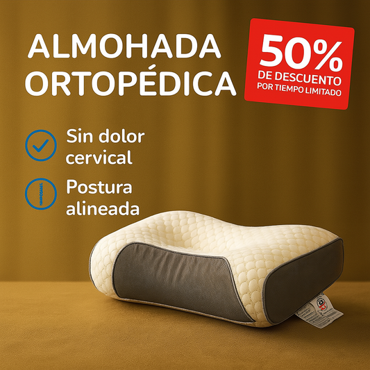 ¡OFERTA DE HOY! ⌛Almohadas Ortopédica Profesional +ENVIO GRATIS 🏡🚚